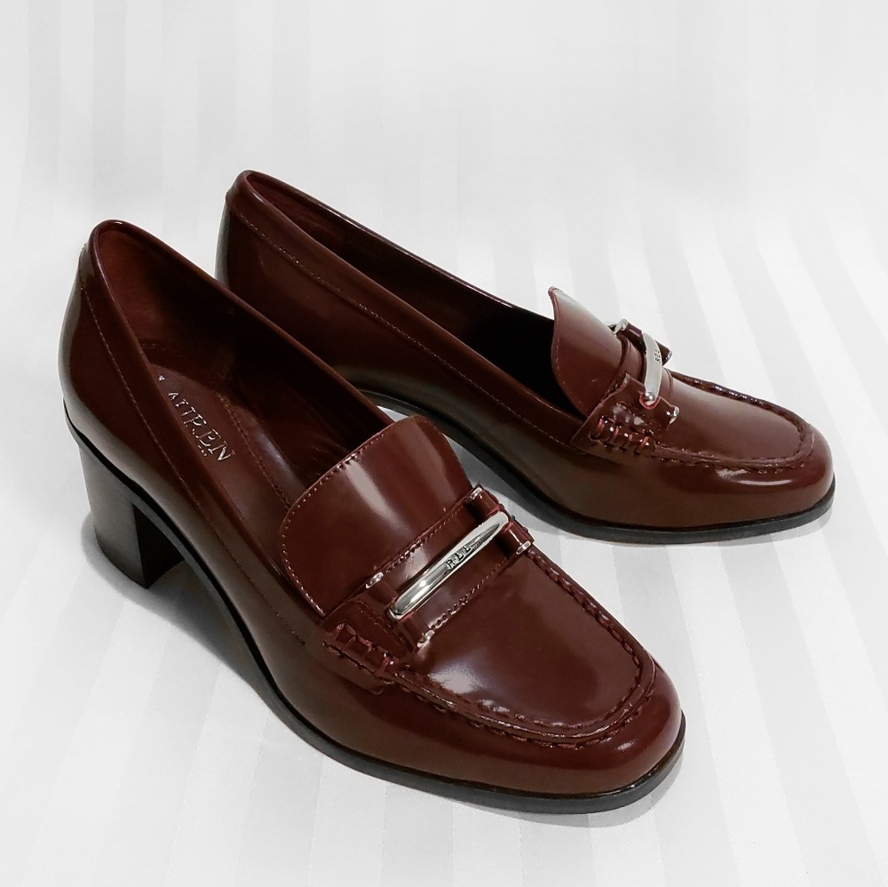Lauren Ralph Lauren Dalena Horse Bit Loafers - Picture 8 of 8